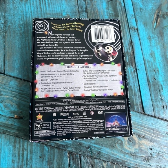 The Nightmare Before Christmas 2 Disc Collectors Edition - Picture 3 of 4